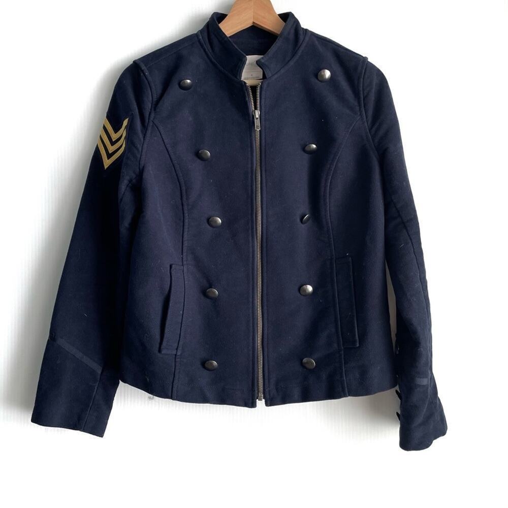 Treasure & Bond military style jacket officer styler patch on the sleeve sz S